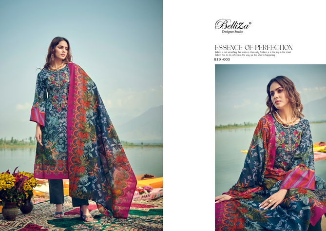 Belliza Naira Vol 18 Printed Cotton Dress Material Catalog
